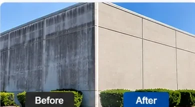 Commercial Cleaning before and after